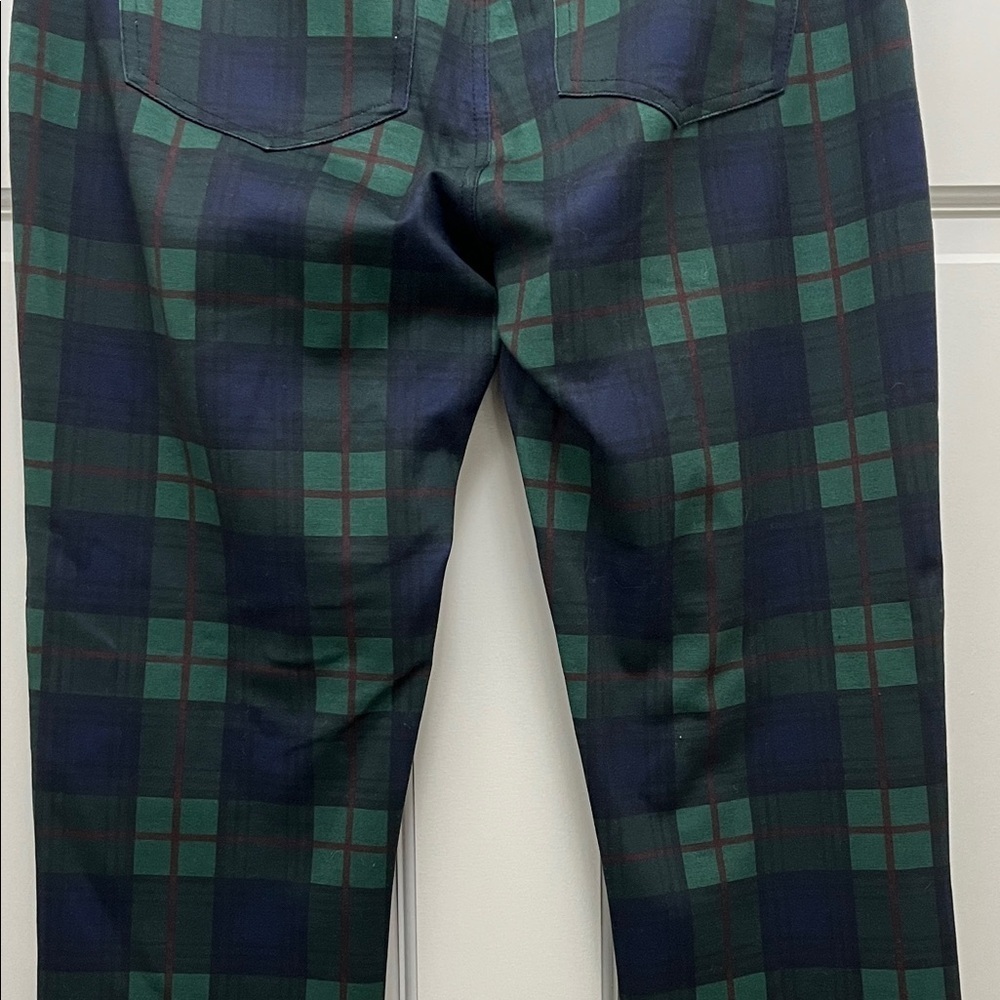 Sanctuary x Anthropologie Green Plaid Leggings - Size Medium - Picture 13 of 16